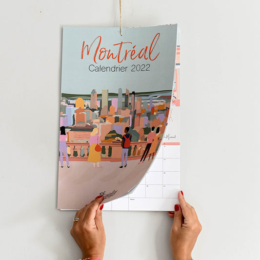 Les idées cadeaux #2: Notre calendrier Montréal
