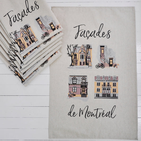 Un linge à vaisselle à l’effigie de Montréal