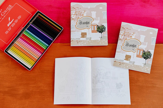 Lumière sur : notre cahier de coloriages