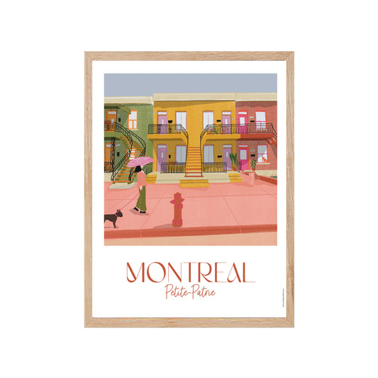 Montréal - Petite Patrie - Affiche murale
