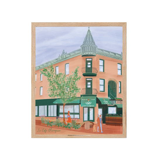 Le café Olimpico - Affiche Murale