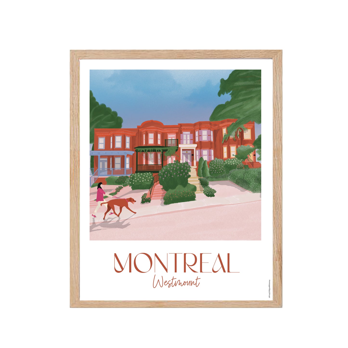 Montréal - Westmount - Affiche murale