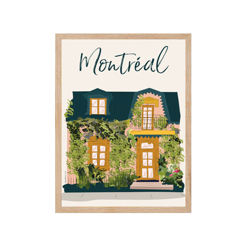 Houses of Montreal - Green house