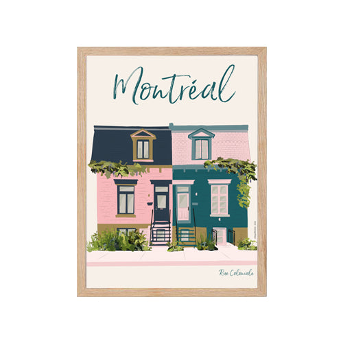 Montréal - Affiche Murale