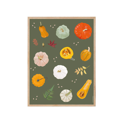 Citrouilles - Affiche Murale