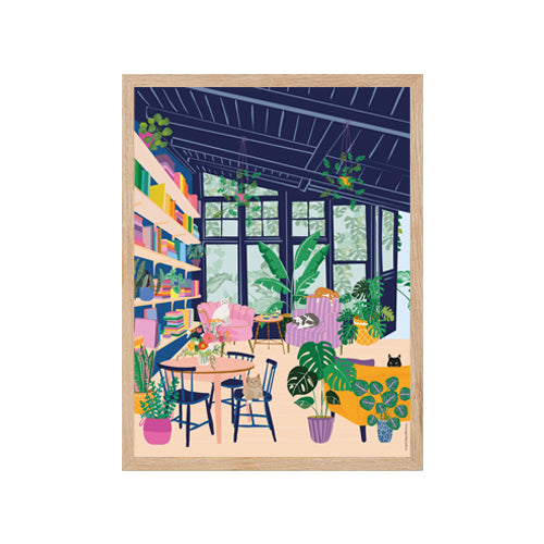 Jardin d'hiver - Affiche Murale