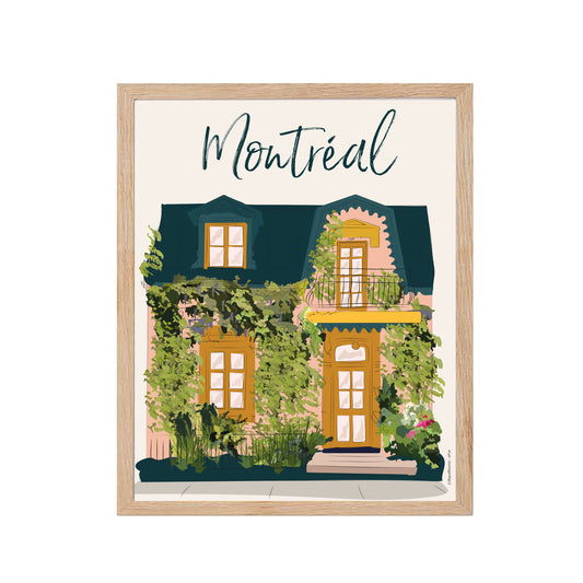 Montréal - Affiche Murale
