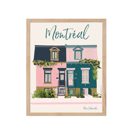 Montréal - Affiche Murale