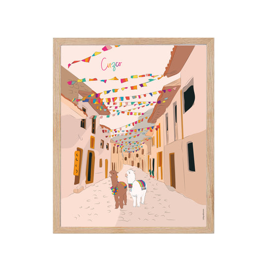 Cuzco (Pérou) - Affiche Murale