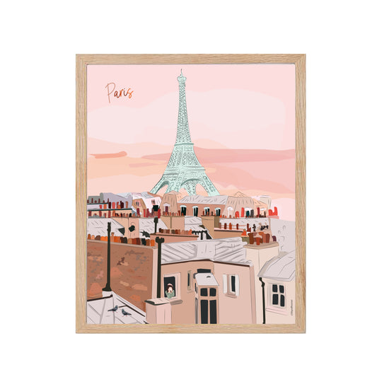Paris (France) - Affiche Murale