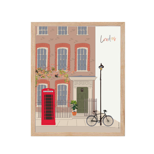 Londres (Royaume-Uni) - Affiche Murale