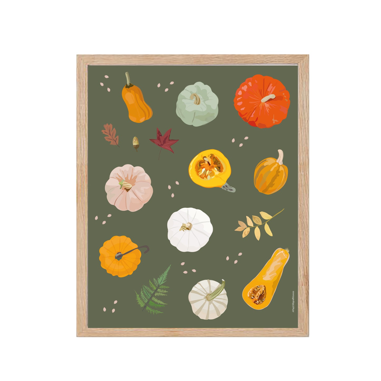 Citrouilles - Affiche Murale