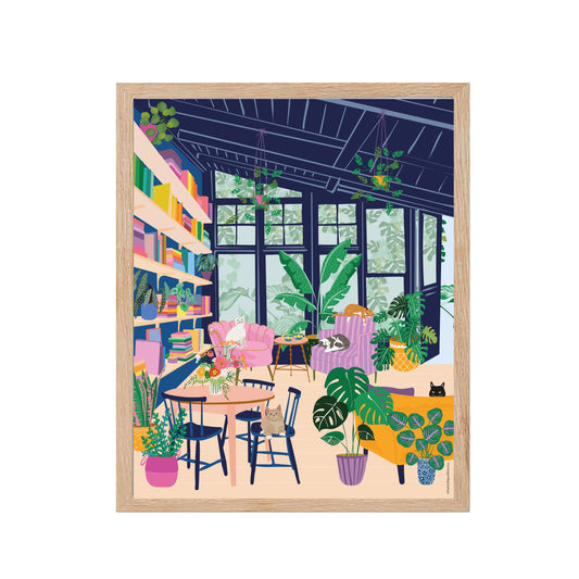 Jardin d'hiver - Affiche Murale