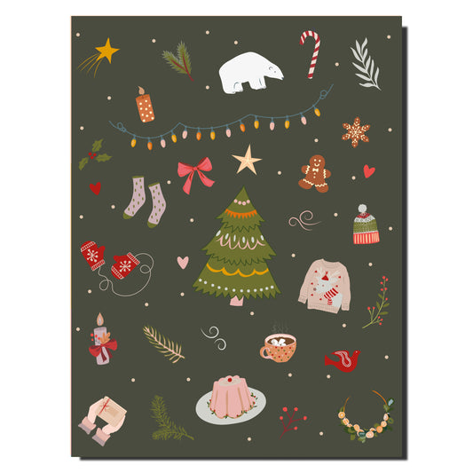 Cahier illustré - Noël
