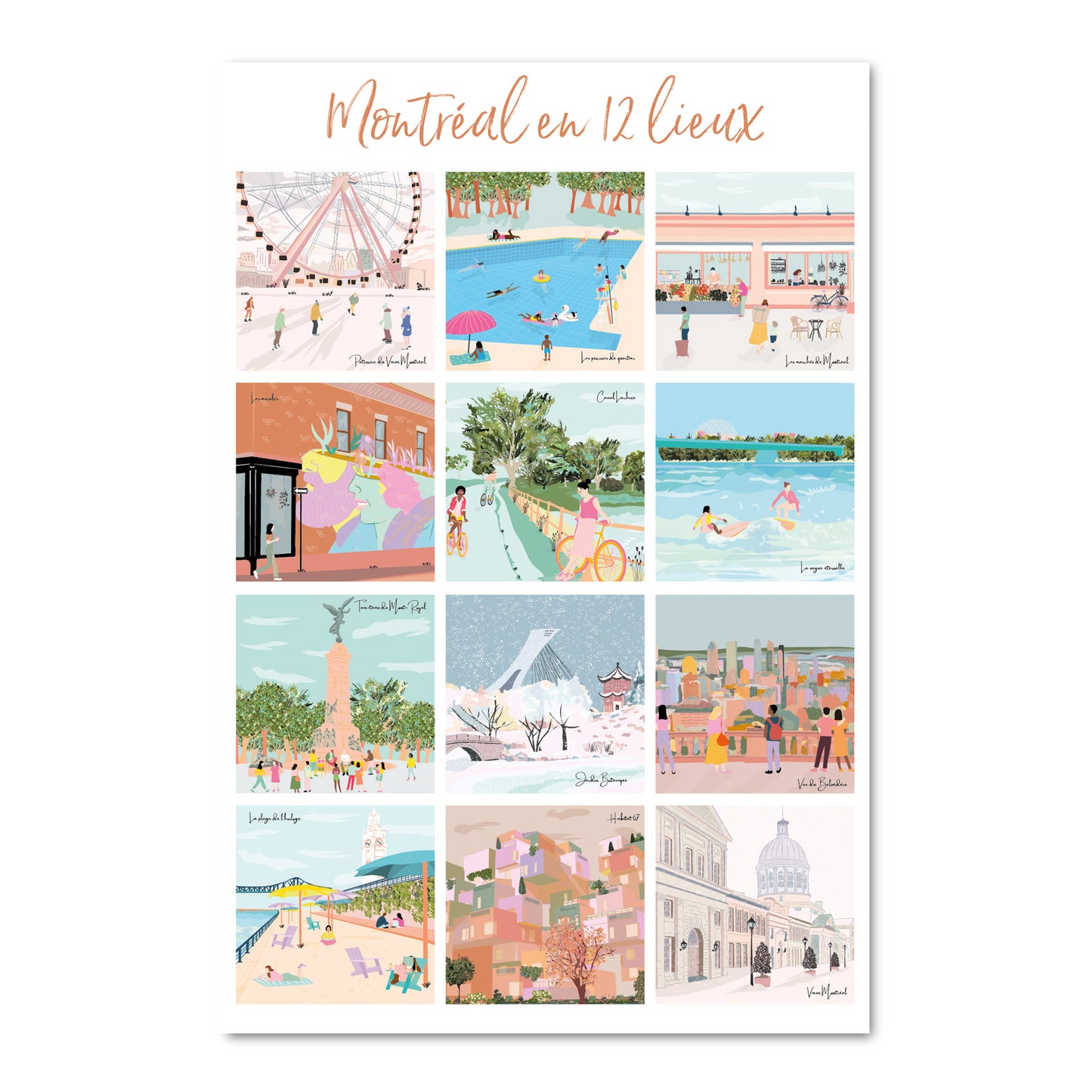 Montreal in 12 places