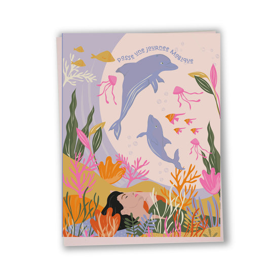Passe une journée magique - Carte de souhaits