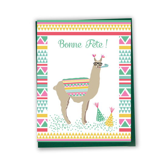 Bonne fête - Lama