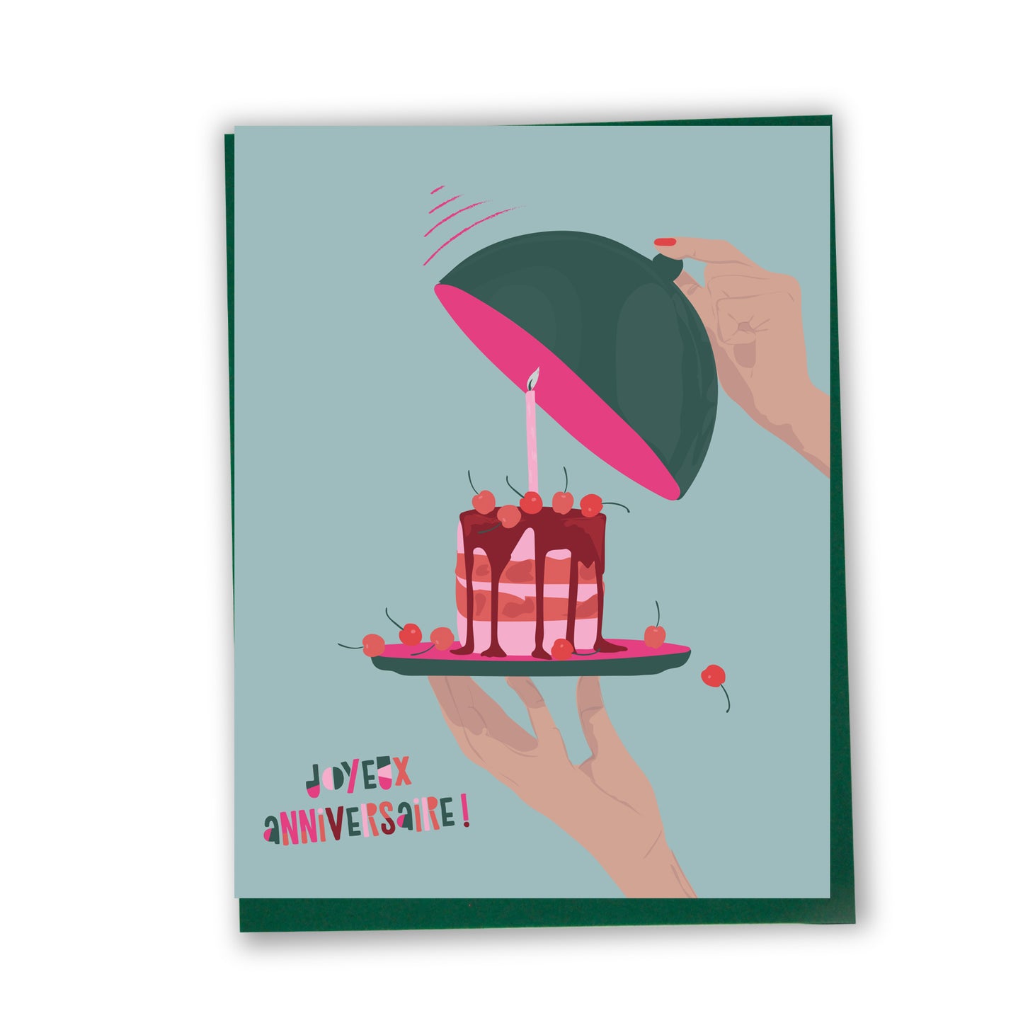 Joyeux anniversaire (Gâteau) - Carte de souhaits