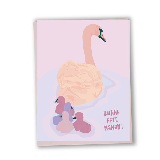 Bonne fête maman (Cygne)