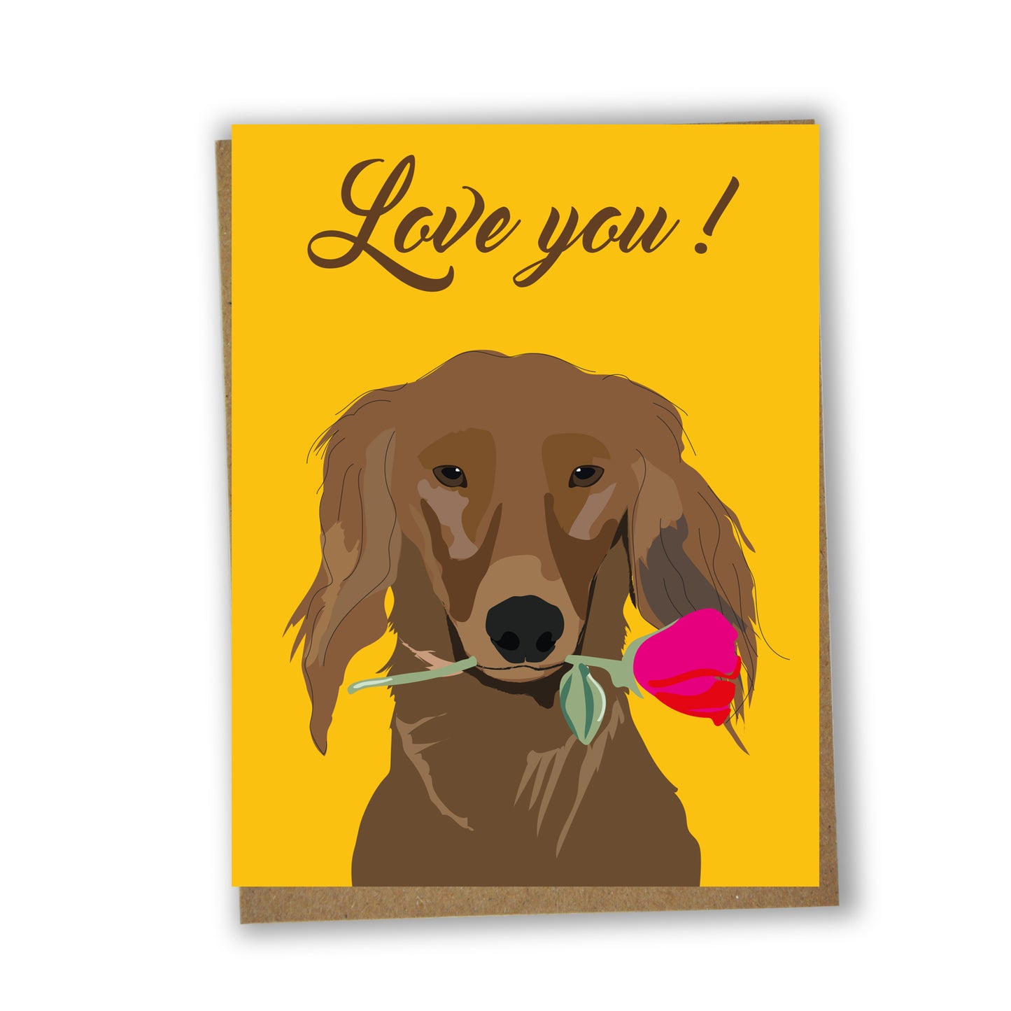 Love you - dog