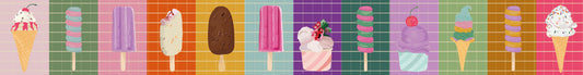 Washi Tape - Crèmes glacées