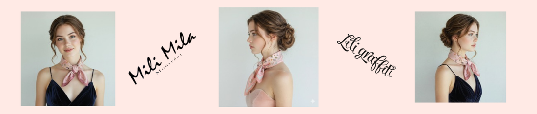 Quand Montréal se porte en foulard : la collaboration entre Liligraffiti et Mili Mila.