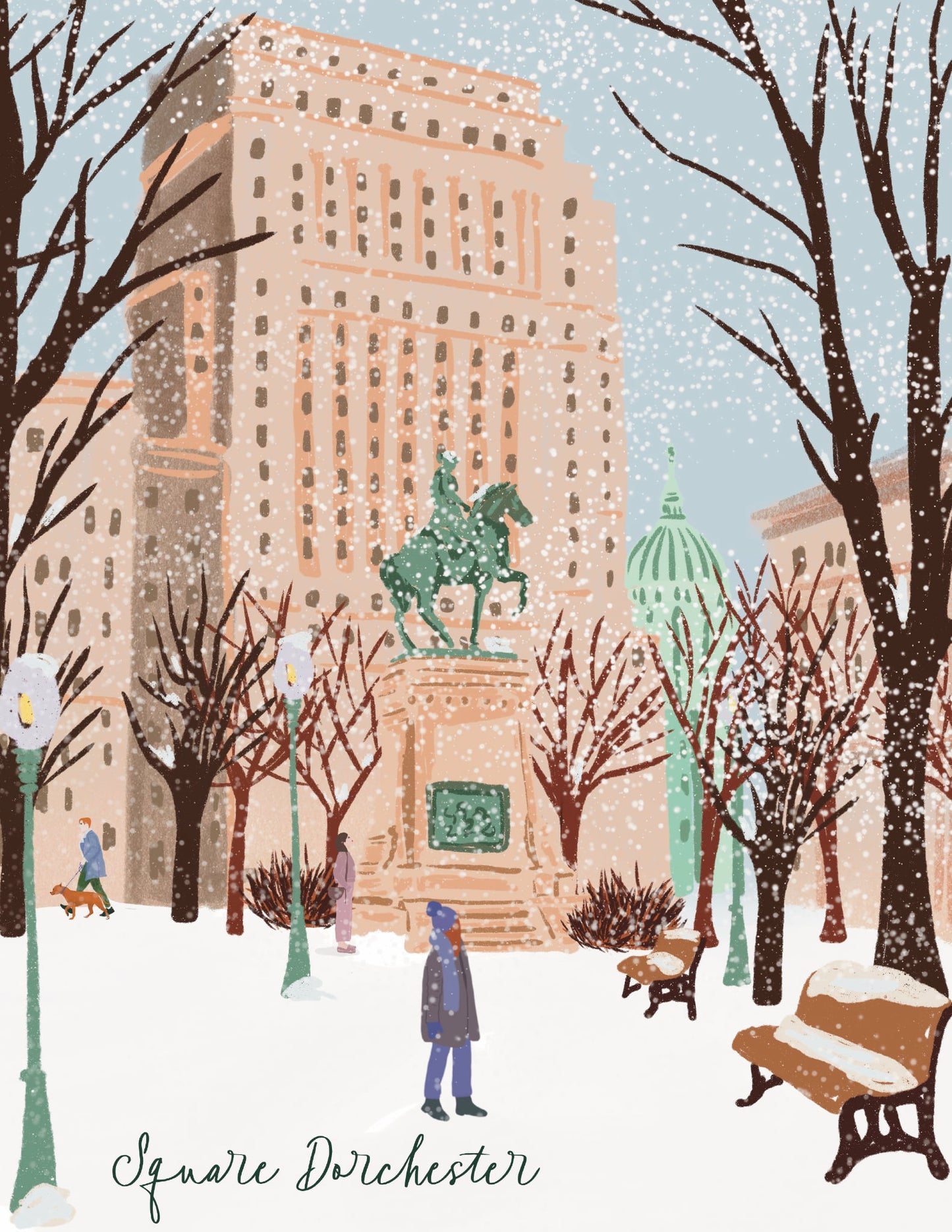 Calendrier illustré Montréal 2027