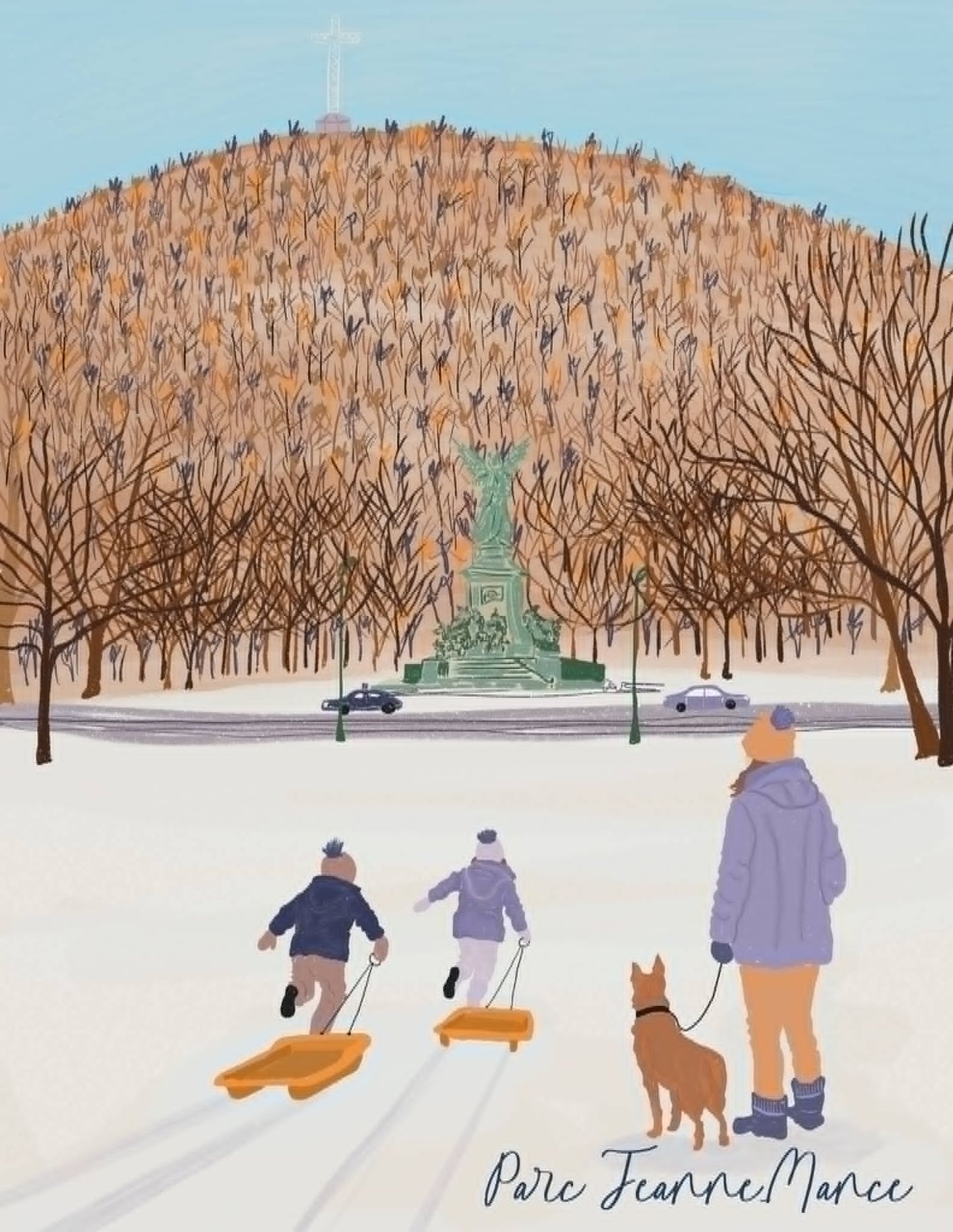 Calendrier illustré Montréal 2027