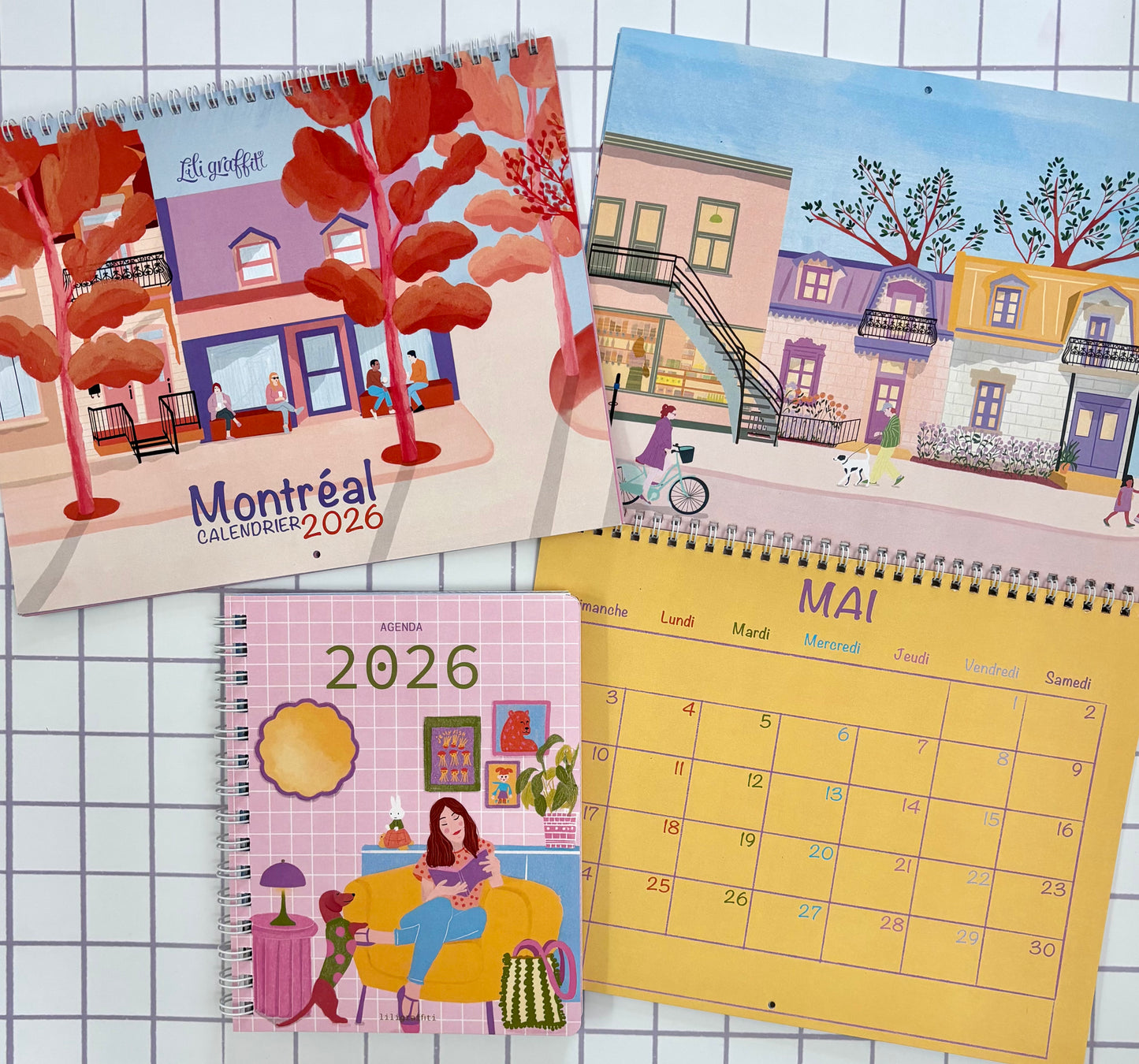 Coffret illustré – Duo Calendrier & Agenda 2026