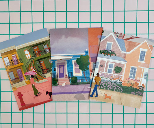 Coffret illustré – Carnets de vie montréalaise