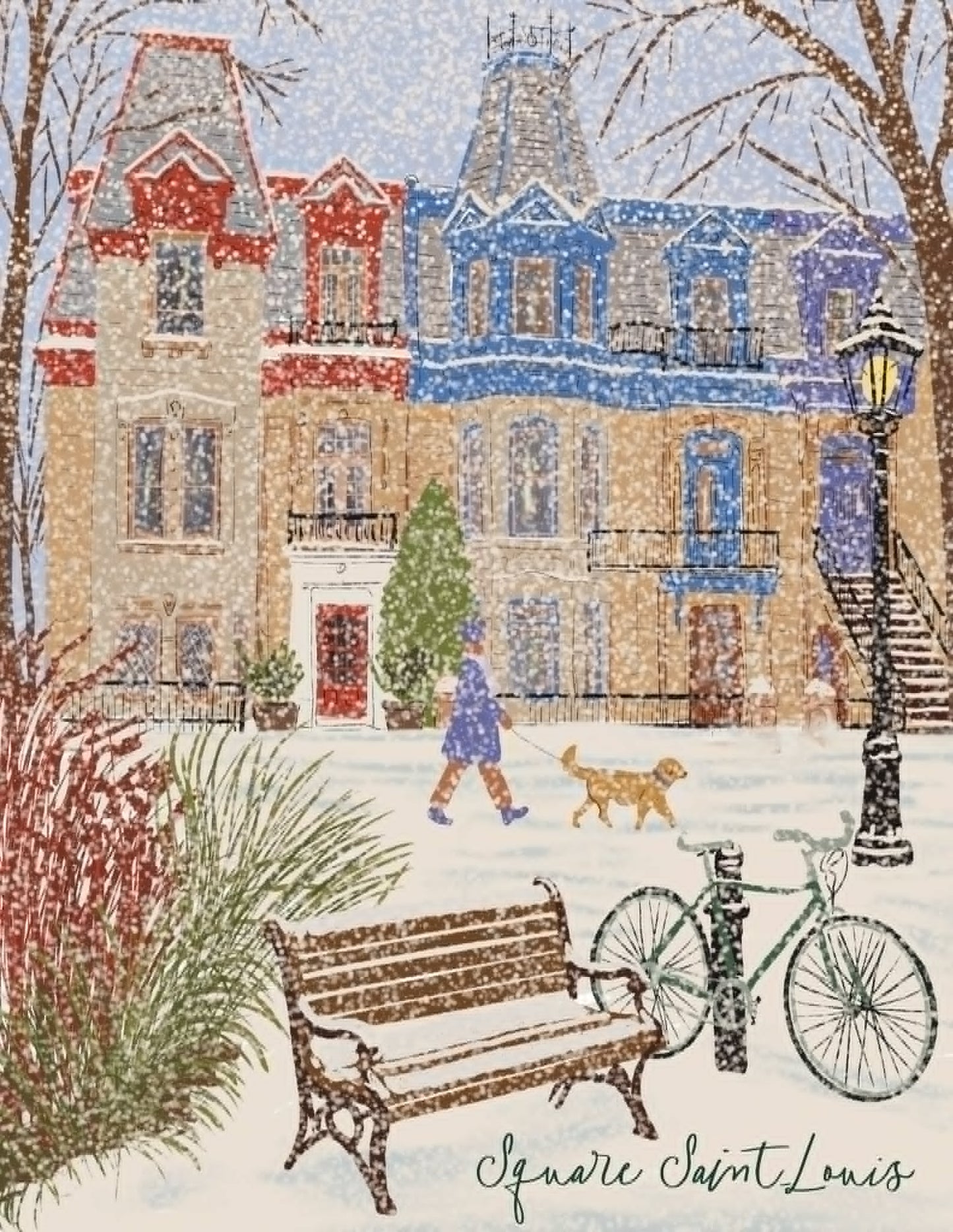 Calendrier illustré Montréal 2027