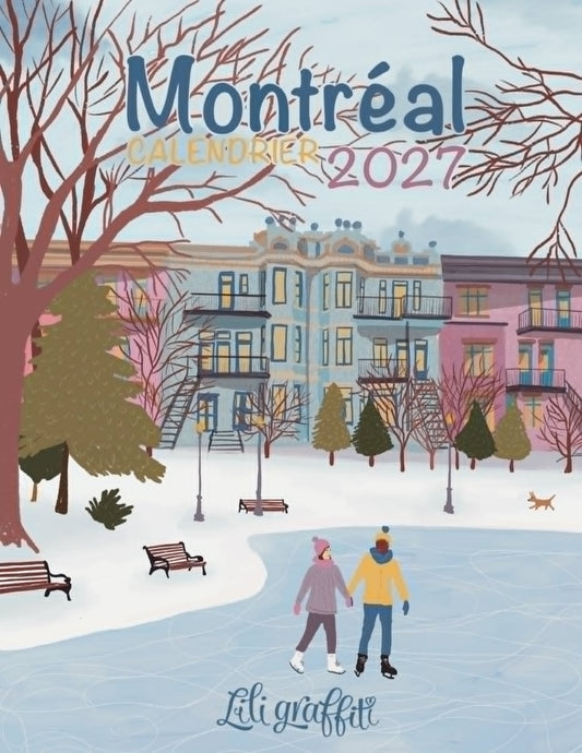 Calendrier illustré Montréal 2027