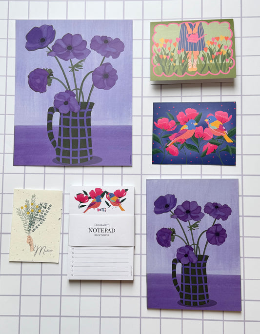 Illustrated Gift Set – February