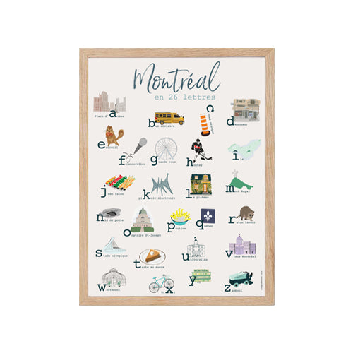 Montréal en 26 lettres