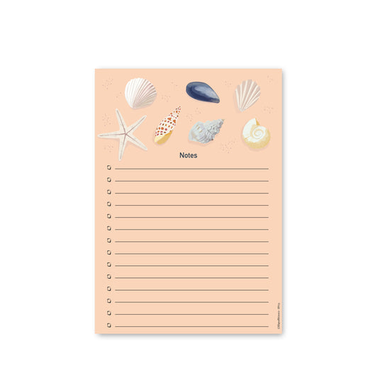 Notepad Sea shells