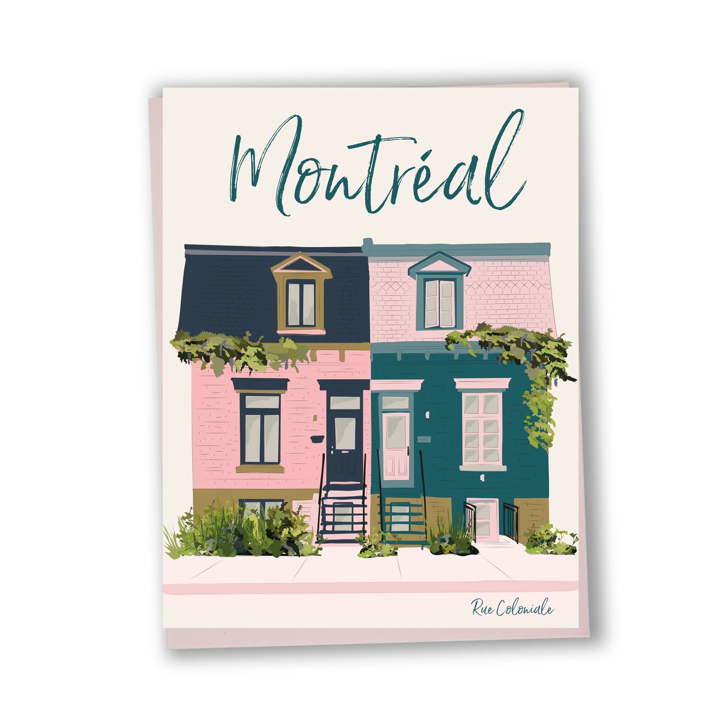 Montréal - maisons rue Coloniale