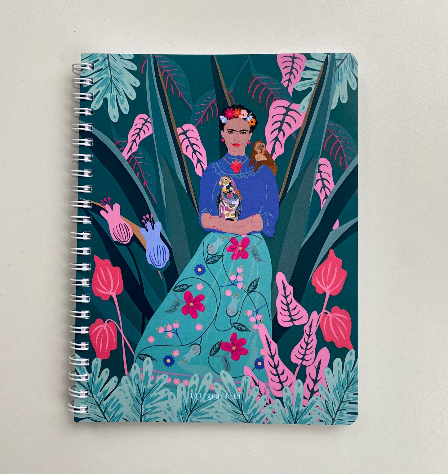 Spiral notebook Frida