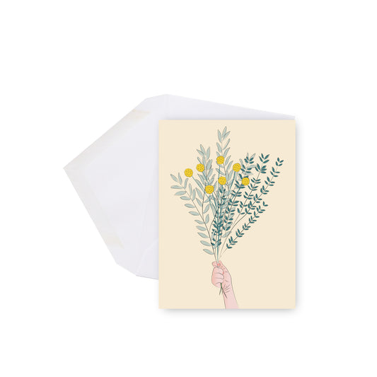 Bouquet - mini carte