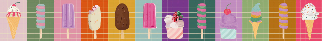 Washi tape - Ice creams