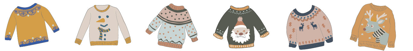 Washi tape - Christmas sweaters